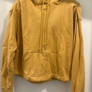 Nike Mustard Yellow Pullover Hoodie